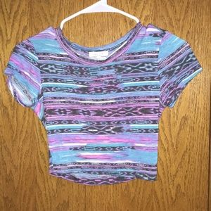 Colorful crop top